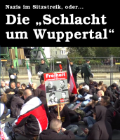 Nazis im Sitzstreik