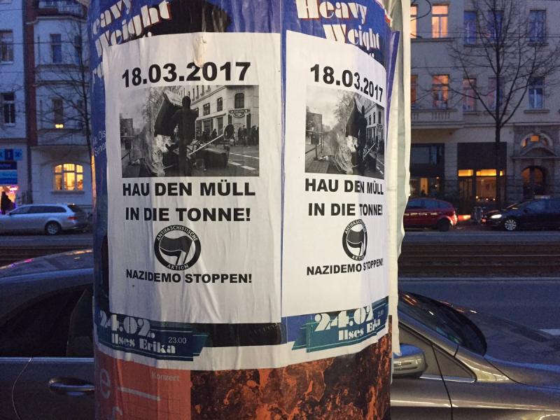 Mobi gegen den Nazi-Aufmarsch in Leipzig am 18. März 4