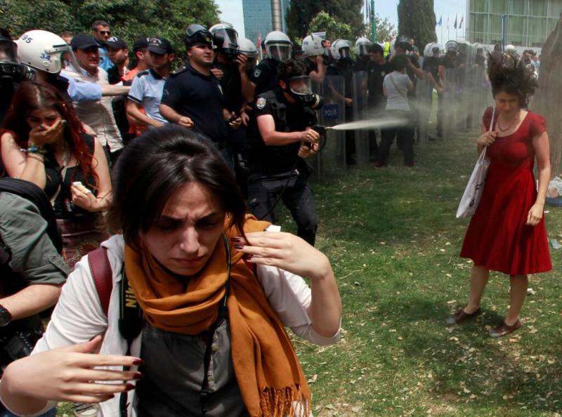 Polizeigewalt in Istanbul