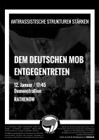 AntiRa-Demo-Plakat