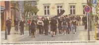 39 Nazis auf dem Weg zum MittenDrin (Scan aus der MAZ)