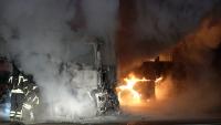 Leipzig: Bundeswehr LKW ausgebrannt