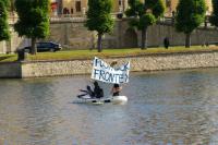 Push back Frontex! in Dresden 2
