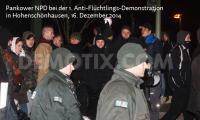 Pankower NPD bei der 1. Anti-Flüchtlings-Demonstration in Hohenschönhausen am 16.12.14