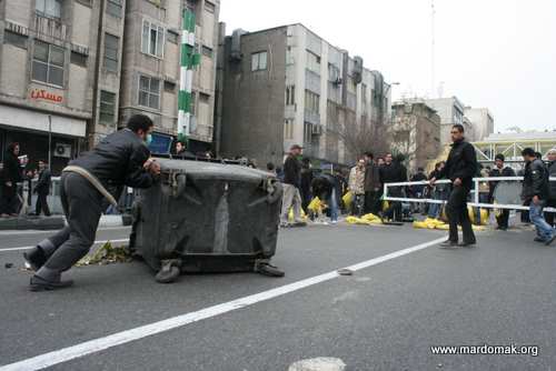 Building up barricades