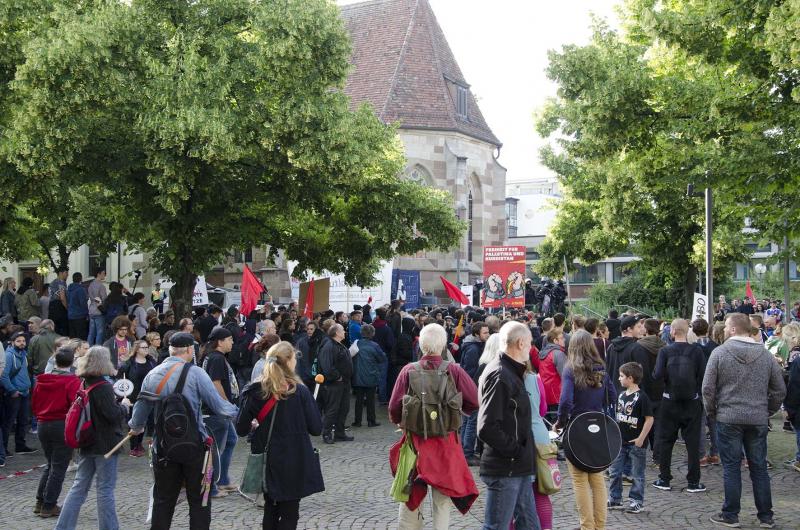 Proteste gegen "Fellbach wehrt sich" 2