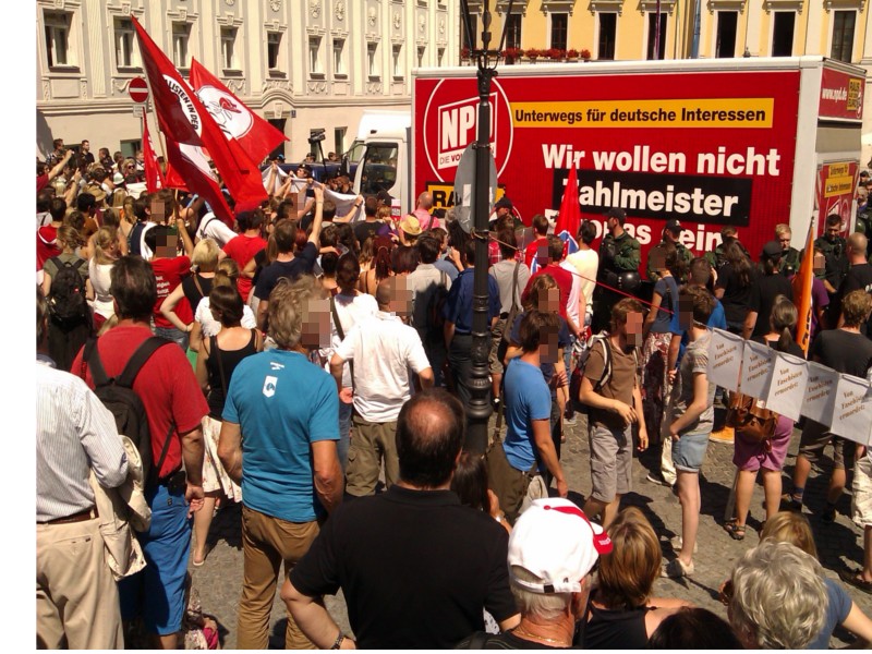 Protest Bismarckplatz