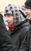 Jens Knöchel am 29. Dezember 2007 auf einer neonazistischen Demonstration in Stendal