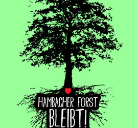 Hambacher Forst Logo