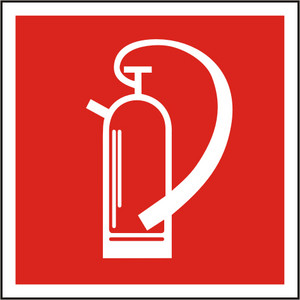 Feuerlöscher Symbolbild