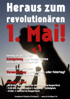 Heraus zum revolutionären 1. Mai!