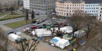 Refugee protest camp Oranienplatz