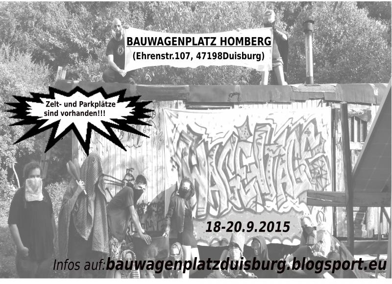 Flyerseite 1: Wagentage in Duisburg