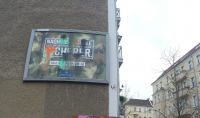 Bundeswehr Werbung in der Rigaer Straße