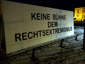 Keine Bühne dem Rechtsextremismus