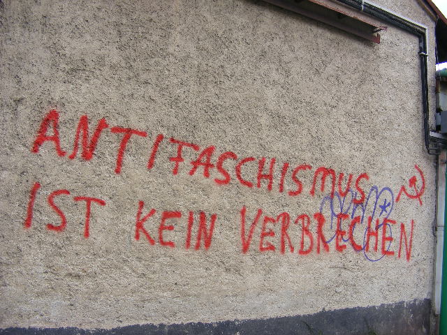 Antifaschismus ist kein Verbrechen