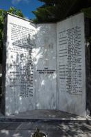 „Exekutiert von den Deutschen 1941-1945 in dem Dorf Kakopetro“
