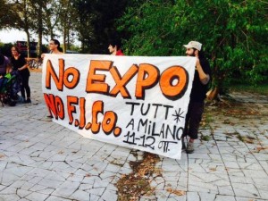 Alle nach Mailand im Oktober 2014, No-Expo