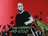 Graffiti für Ivan Khutorskoy