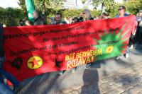 Hunderte in Solidarität mit Rojava 9