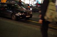 Ziviauto der Berliner Polizei: B-BO-487, schwarzer Mercedes