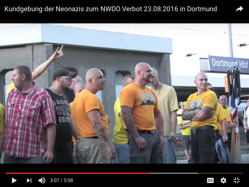 23.08.2016 - Nazidemo gegen das NWDO-Verbot - Daniel und Timo Ewers