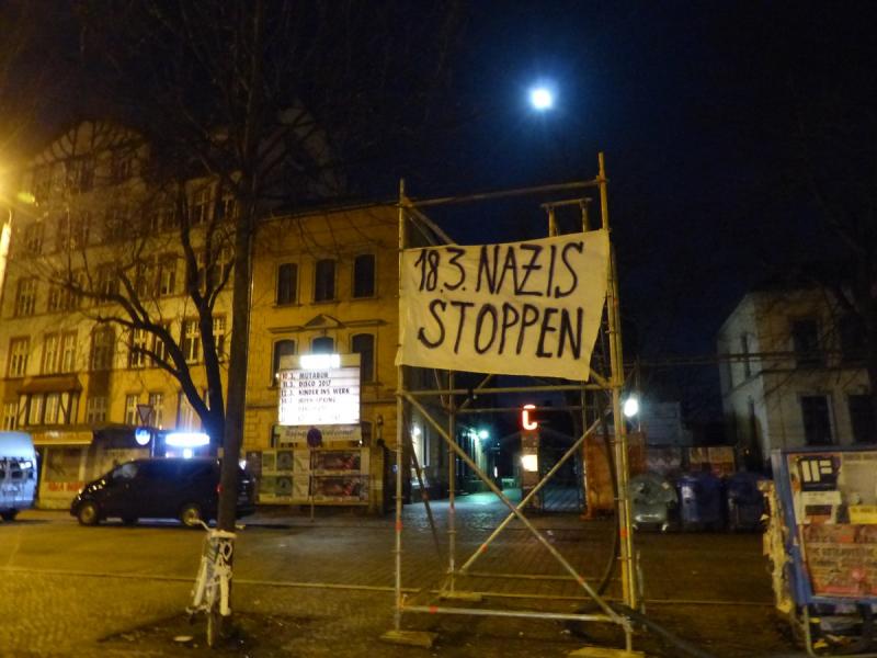 Mobi gegen den Nazi-Aufmarsch in Leipzig am 18. März 10