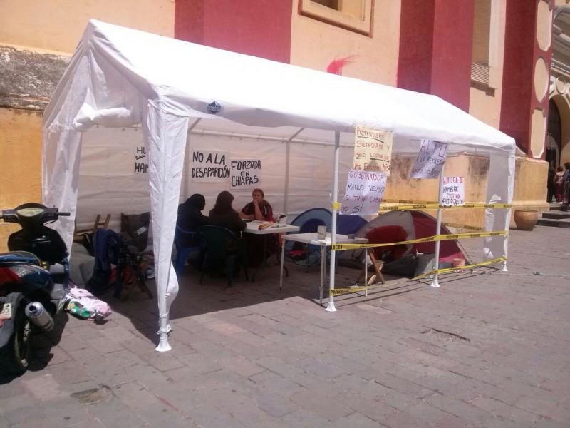 Hungerstreik gegen Repression in Mexiko 3