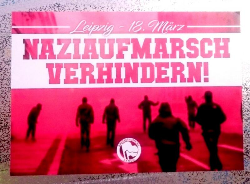 Mobi gegen den Nazi-Aufmarsch in Leipzig am 18. März 11