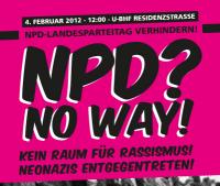 NPD Landesparteitag Banner