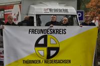 "Freundeskreis" demonstriert in Duderstadt