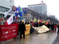 Demonstration gegen die Mandatsverlängerung des Bundeswehreinsatzes in Afghanistan