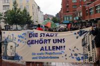 Kiel: Demo für Wagenplatz 15