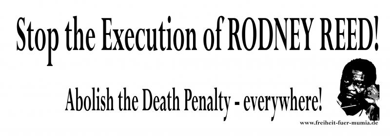 Verhindert die Hinrichtung von Rodney Reed!