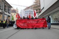 Die Demo 2016 am Tag nach den bundesweiten Protesten gegen den AfD Parteitag