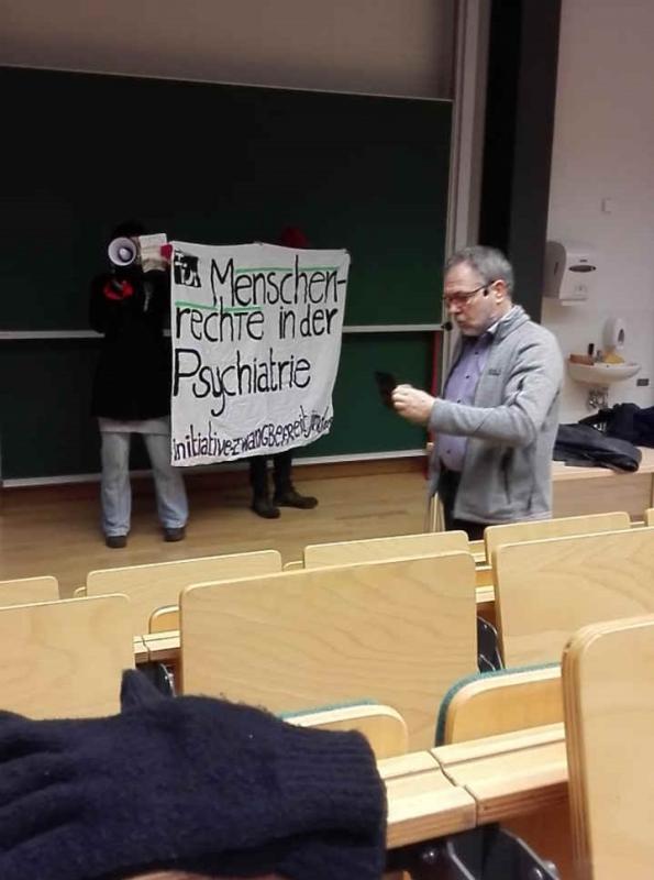 Protest an der Ostfalia Hochschule Wolfenbüttel!