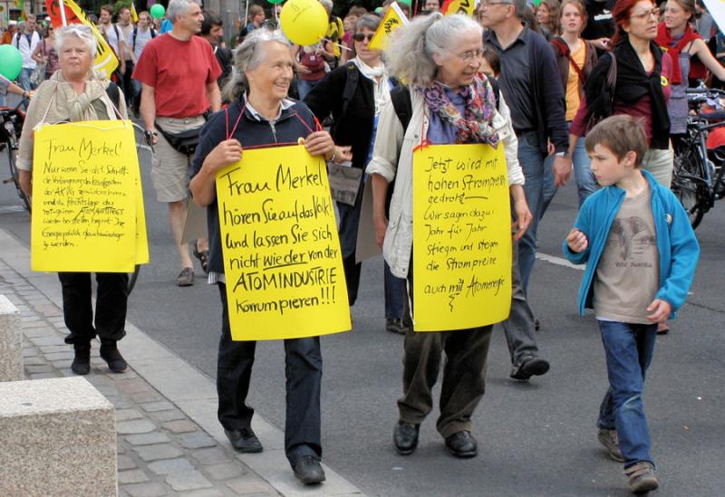 Botschaft an Frau Merkel