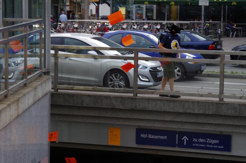 Flyer am HBF