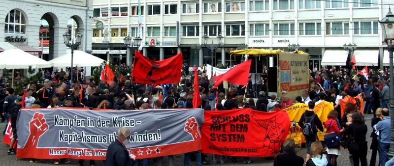 Hier war dann Schluss: aufm marktplatz