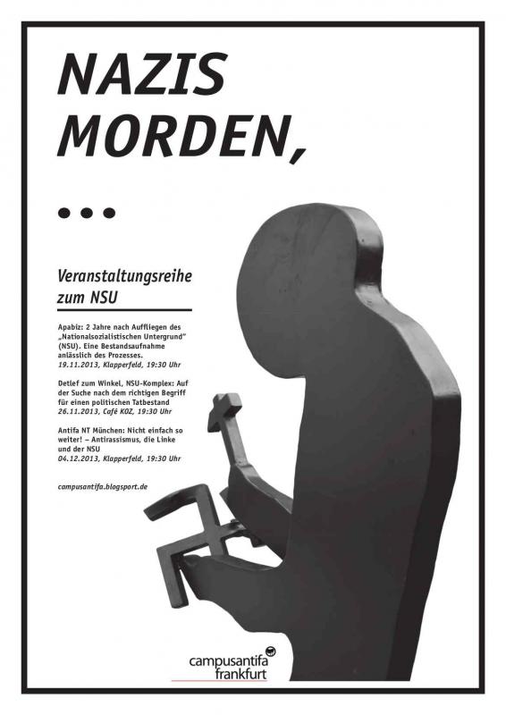 Nazis morden... Infoveranstaltung Frankfurt