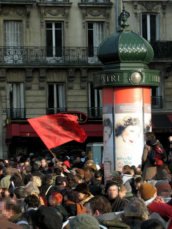 Luxembourg - Rote Fahne