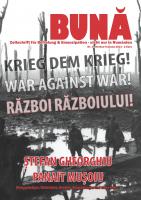 Titel der ersten BUNA Ausgabe -Zeitschrift für Befreiung und Emanzipation
