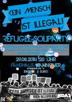 kein mensch ist illegal refugee soliparty hannover