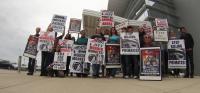 Am 13. Oktober gab es auch in Wilmington, Ohio eine aufsehenerregende Protestaktion vor der Zentrale von ATSG, ABX Air und ATI.