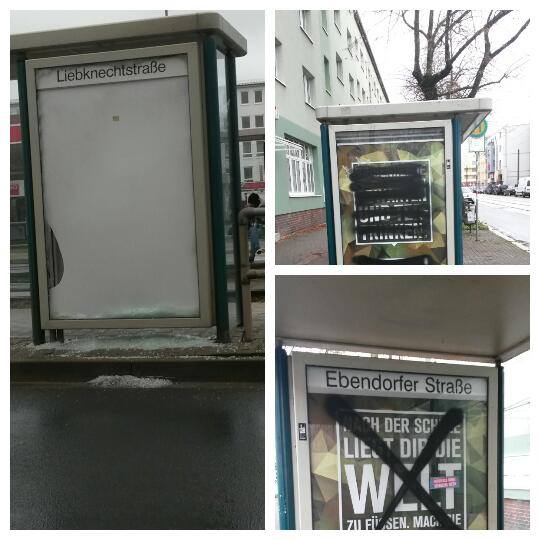 Bundeswehrwerbung in Magdeburg