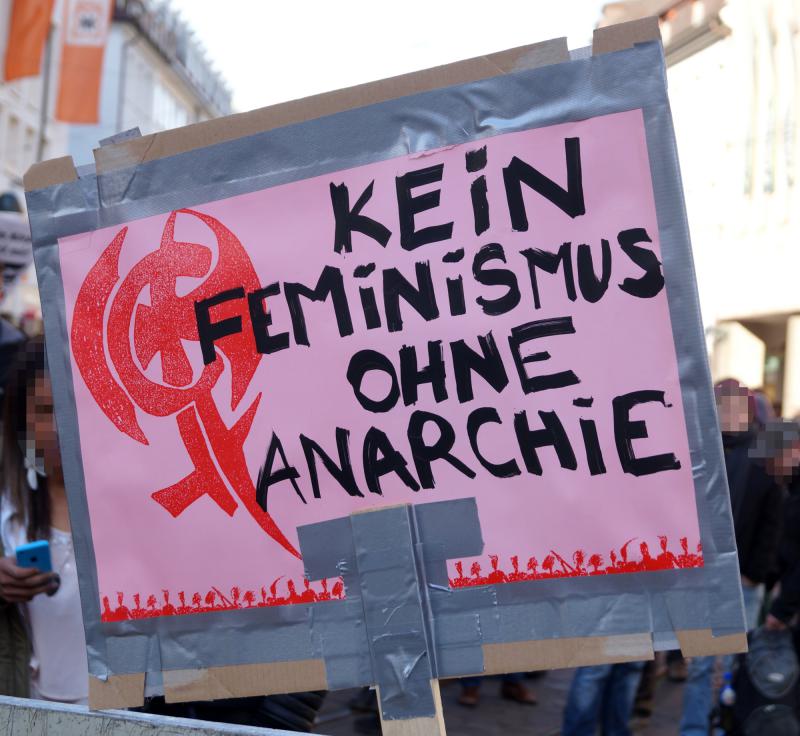 kein feminismus ohne anarchie