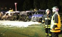  Brandanschlag auf 15 Polizeiautos – über 600 000 Euro schaden (2)