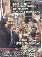 CasaPounds Solidarität mit dem Diktator Bashar Al Assad