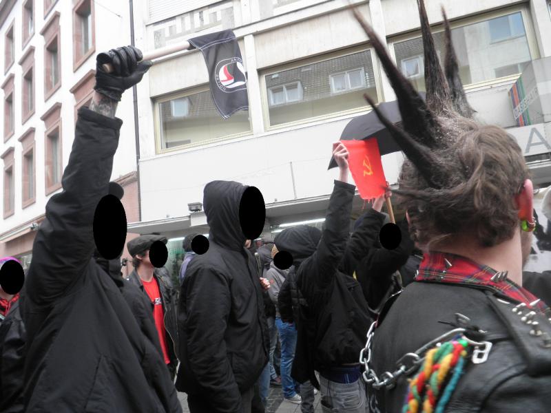 Antifaschistischer Protest