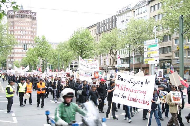  „Tamils Genocide Day“ Gedenk-Demonstration Düsseldorf von 18. Mai.